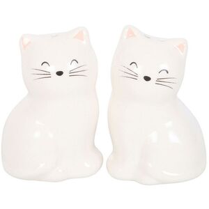 Something Different Cat Shaped Salt and Pepper Shakers Set