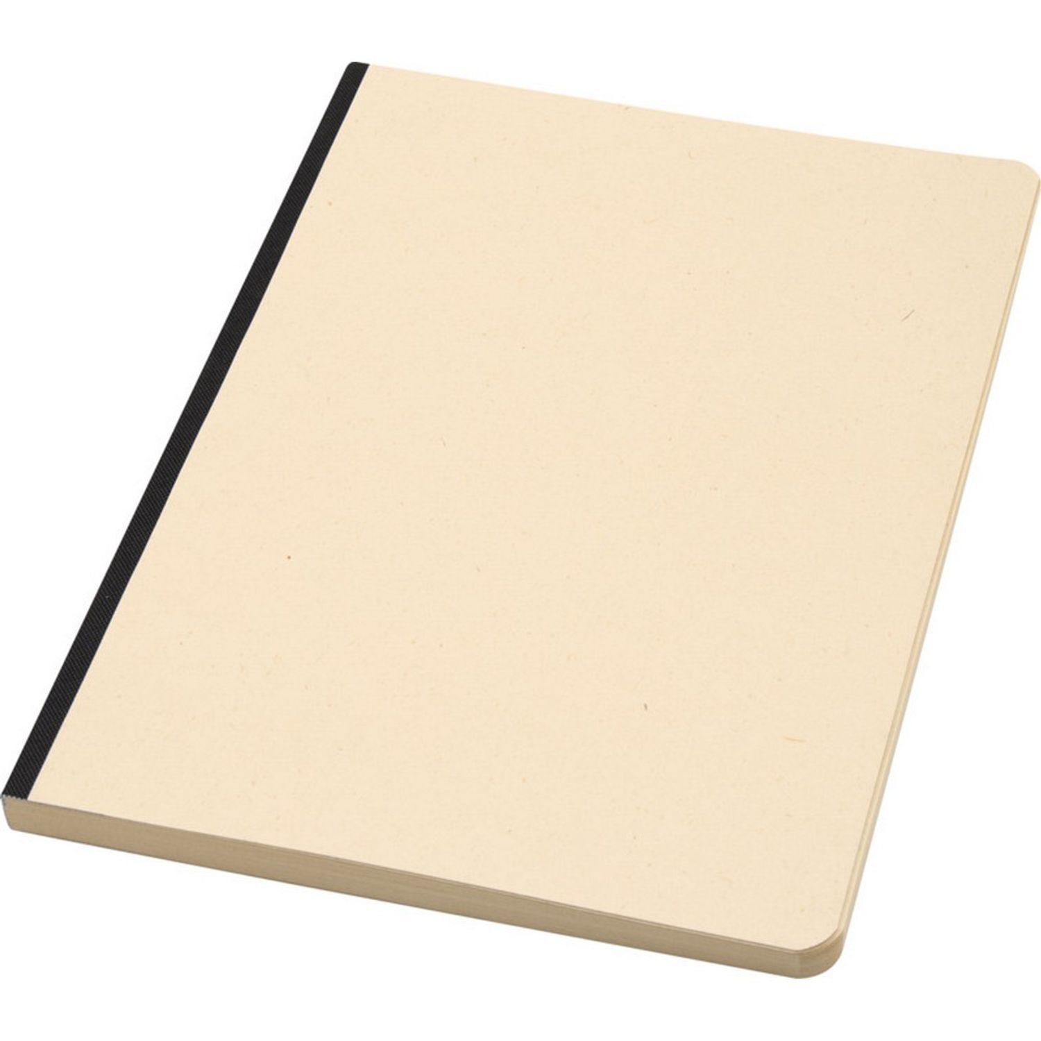 Floso Liliana Sugarcane A5 Notebook - Solid Black