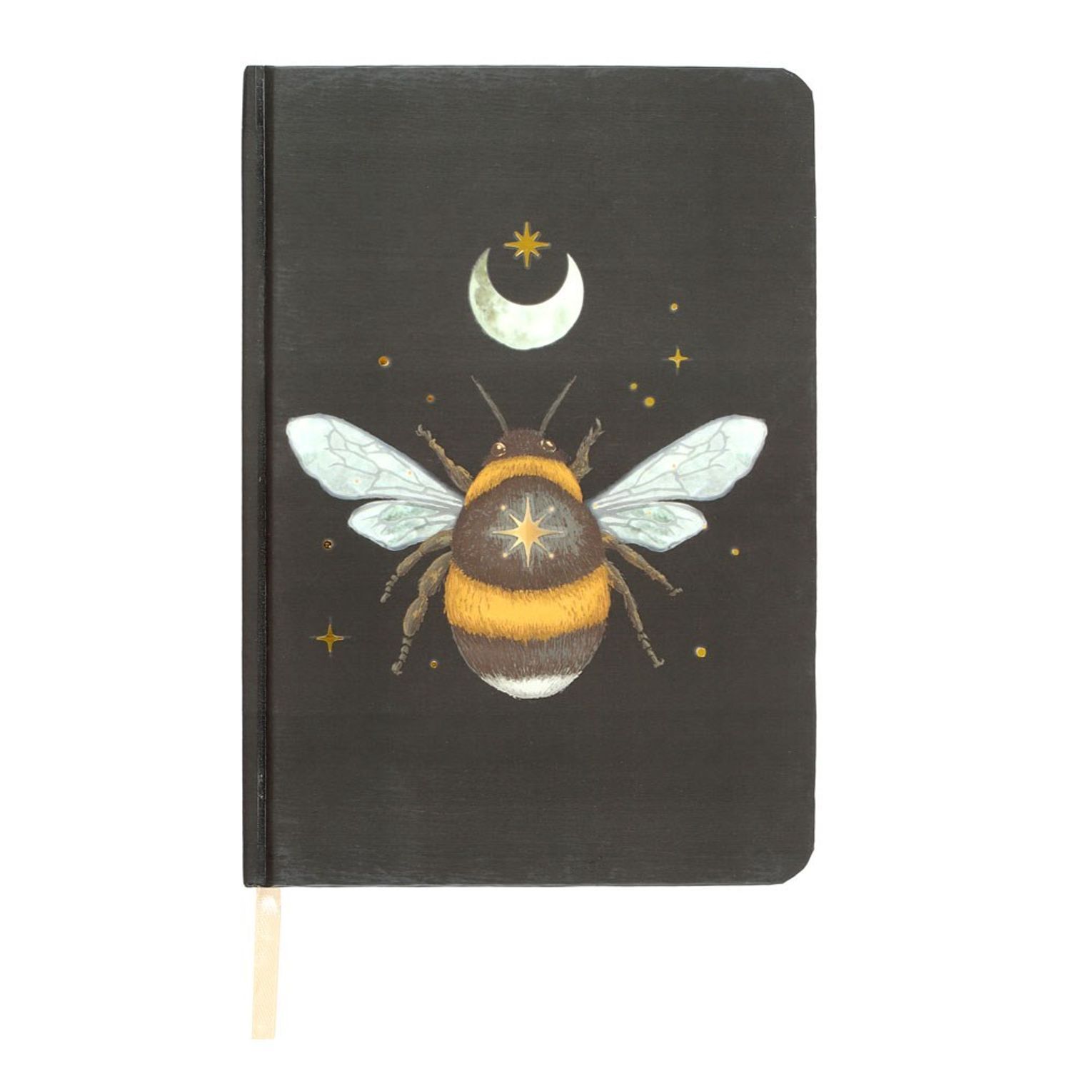  - Something Different Forest Bee A5 Notebook Black (One Size) - Image 2