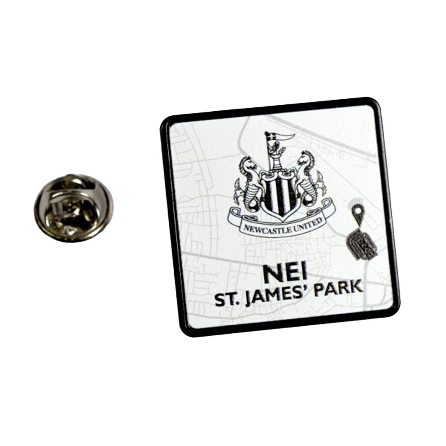 Newcastle United Fc St James Park Badge - White