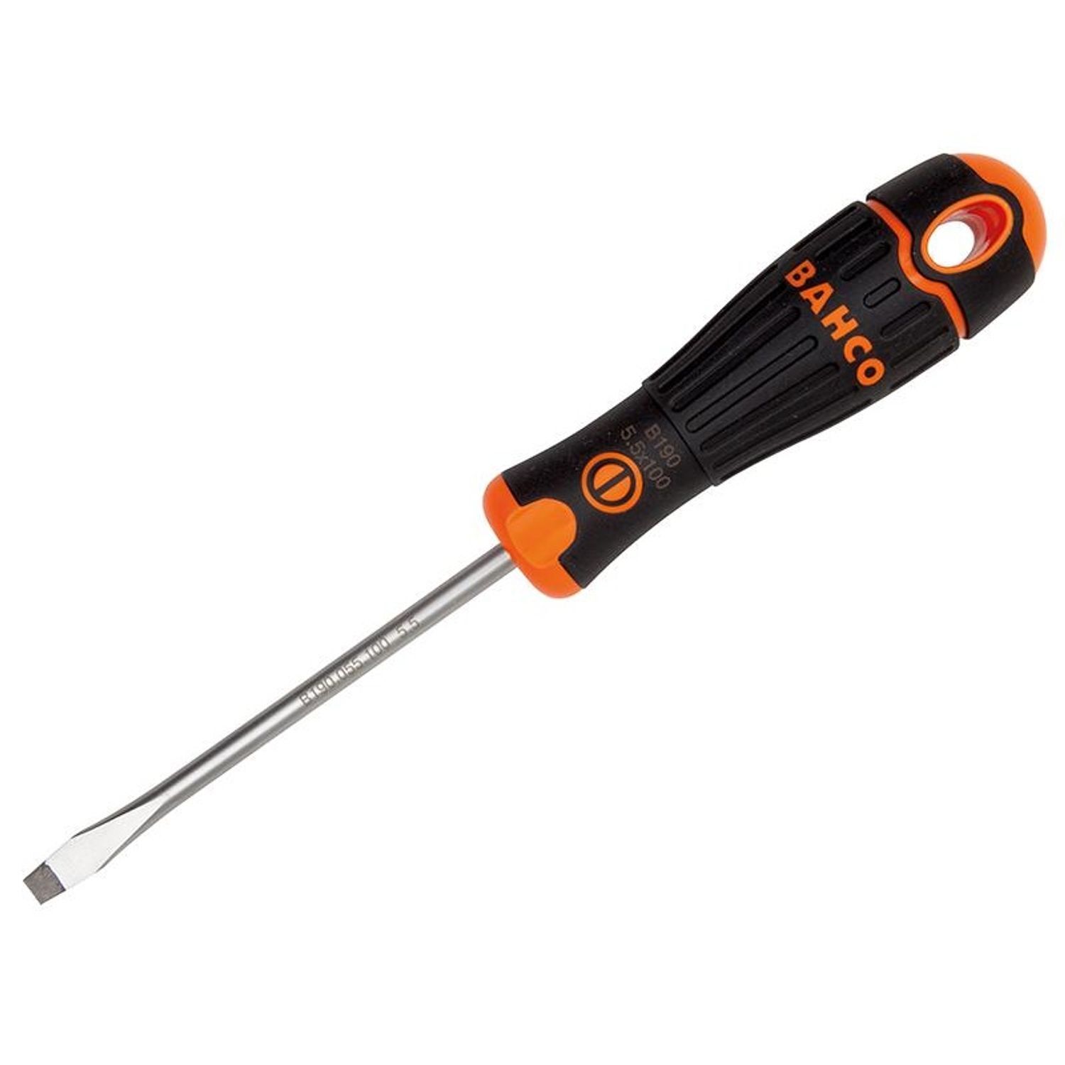 Bahco Bahcofit Screwdriver, Flared Slotted F - Multi Colour
