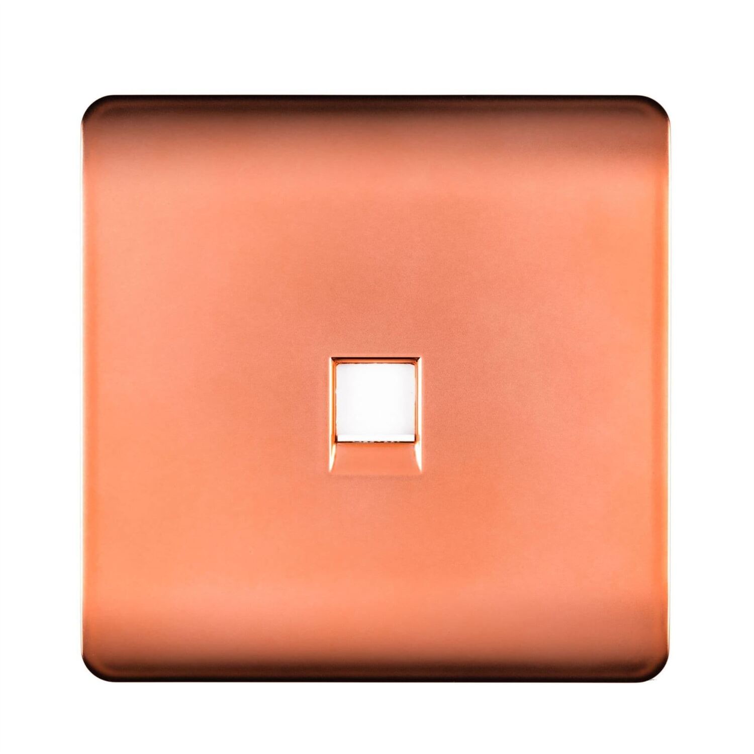 Trendi Switch 1 Gang Rj45 Cat 5E Pc Ethernet Socket - Copper - Image 7