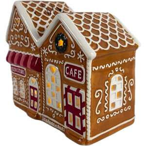 LED Gingerbread Cafe Decoration