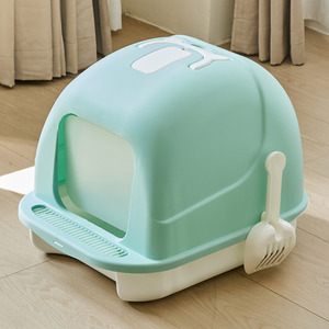 PP Foldable Hooded Cat Litter Tray