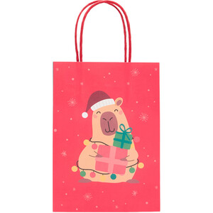 Pack of 10 Christmas Capybara Party Bags