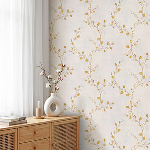 Lifeideas 3D Embossed Non-Woven Floral Wallpaper Style F