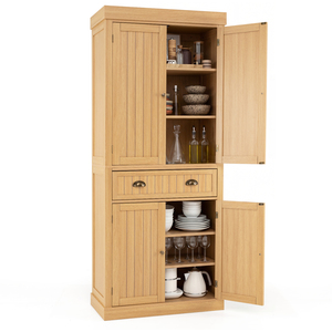 Freestanding Large Kitchen Pantry Cabinet