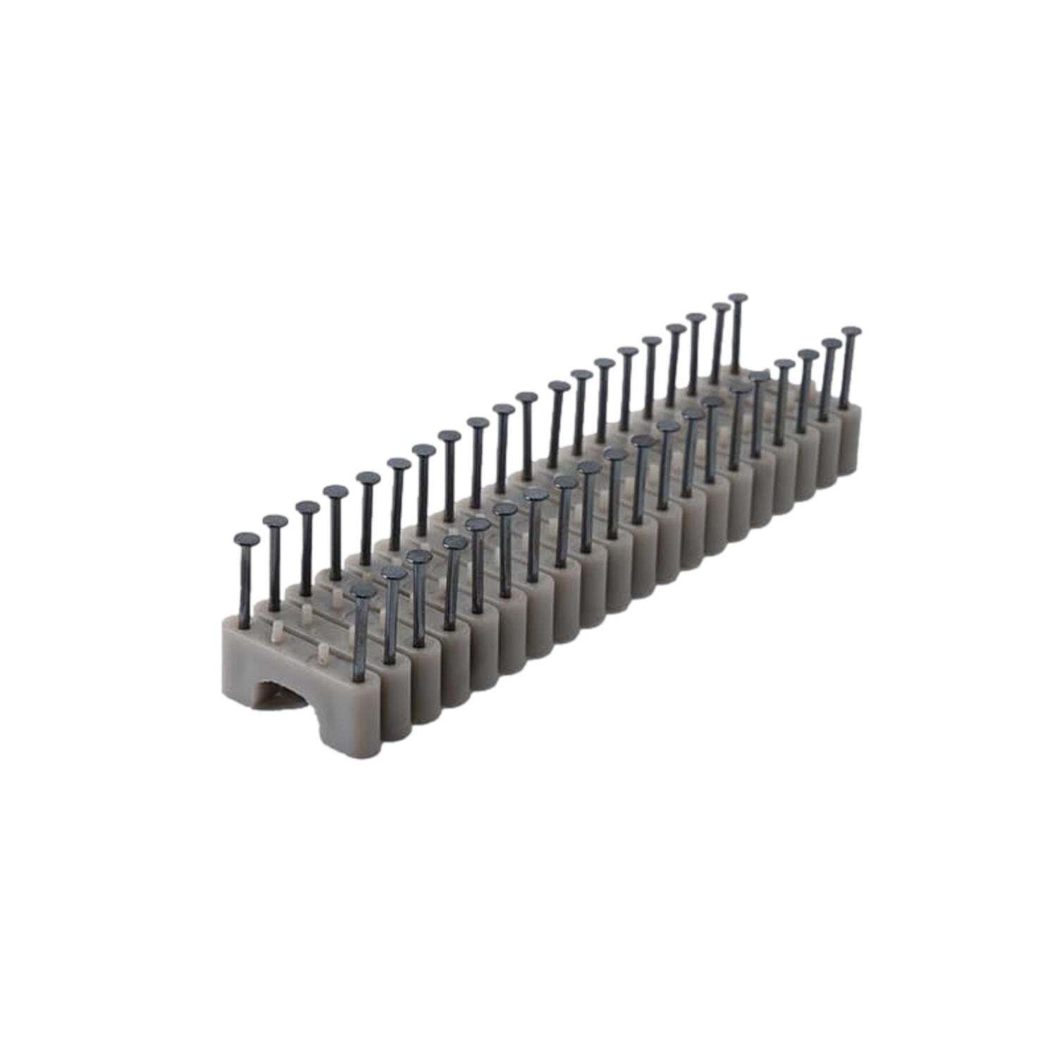 Viperclip Standard Cable Clips For Flat Twin And Earth Cables - 1000 Pack (1.0/1.5 Mm²) - Grey