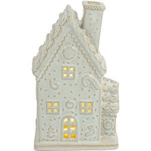 Light Up Ceramic Candy House