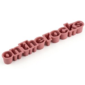 Ice Cube Tray Red Ontherocks (Tpr)