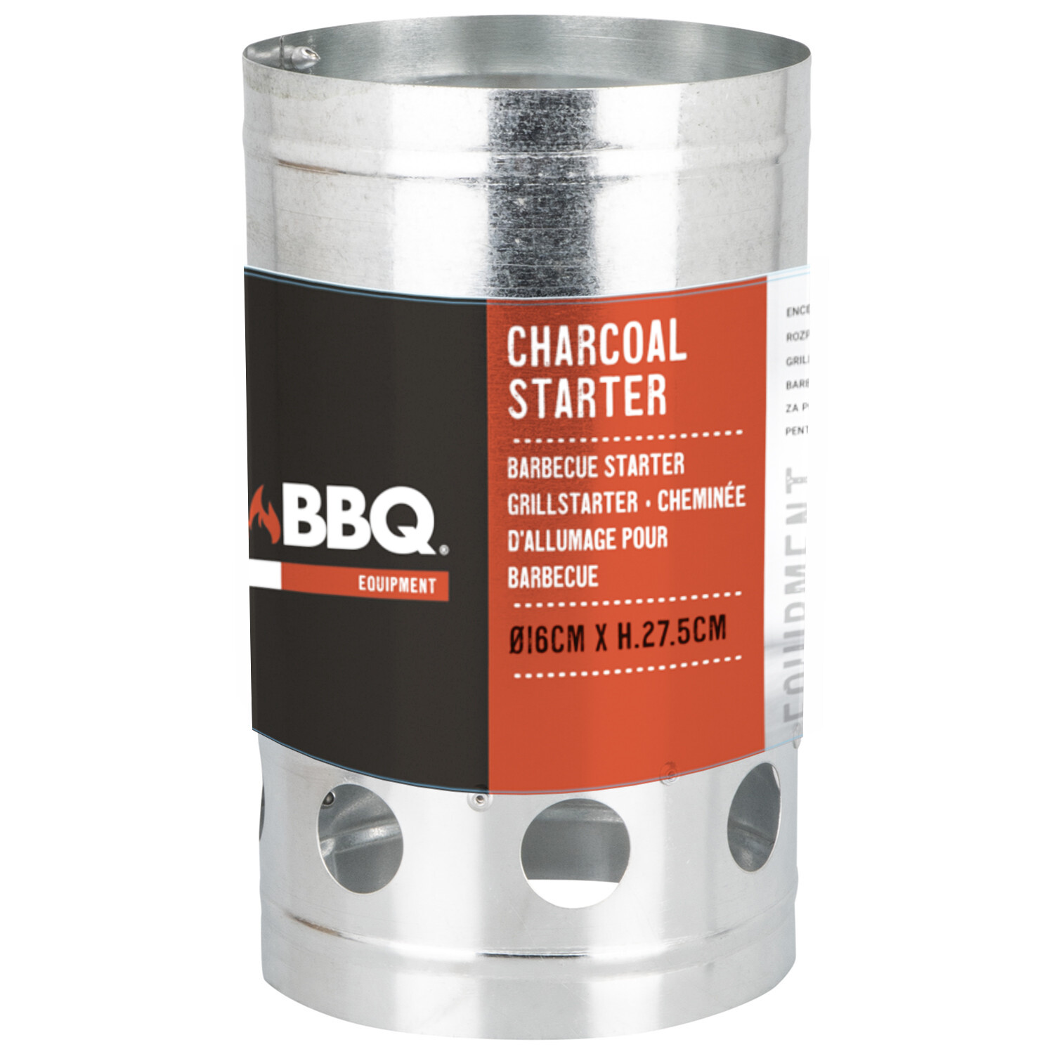 Image of Charcoal Starter - Silver