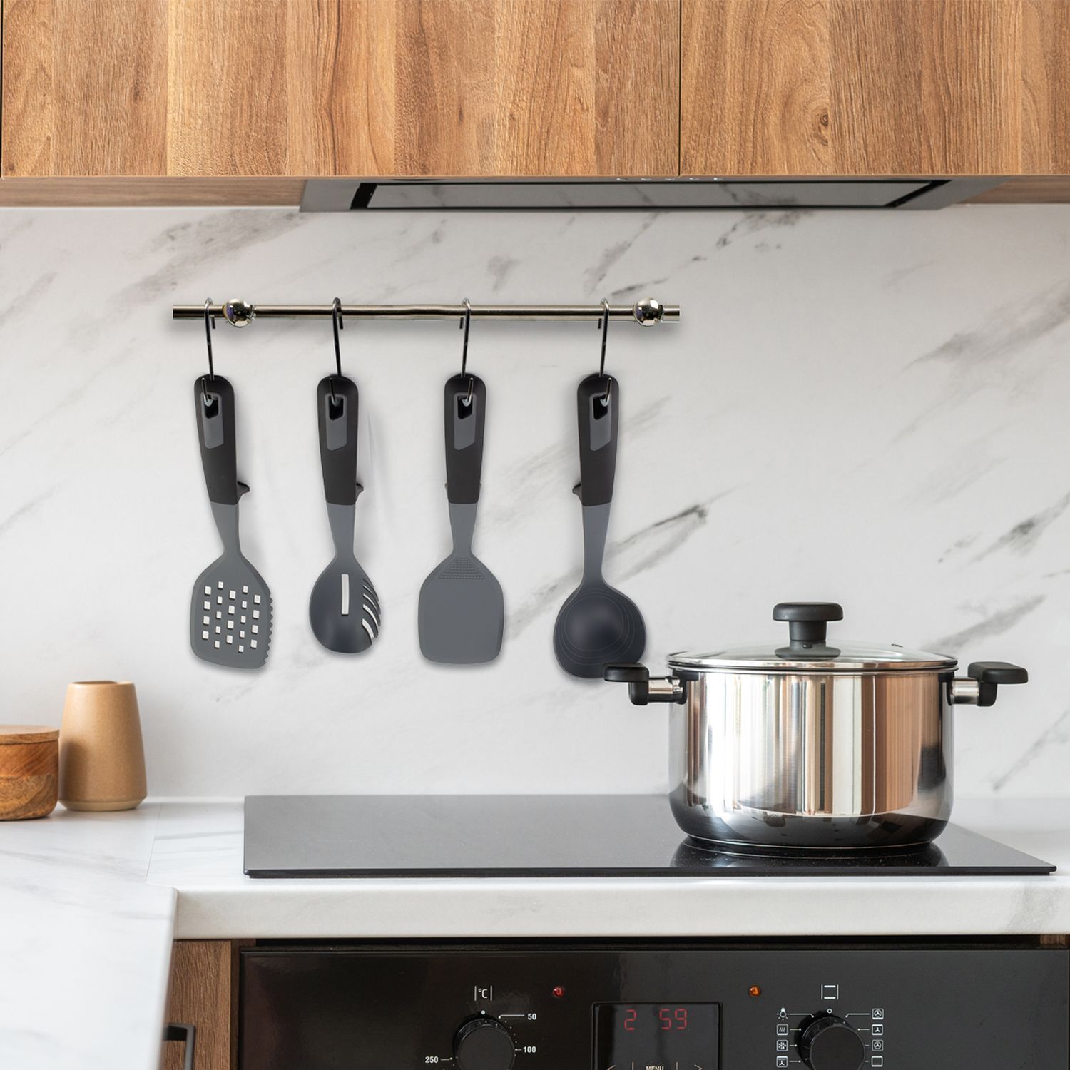 Jml - Floating Utensil Set - Black