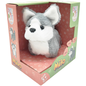 Pugs at Play Milo Interactive Walking Dog Plush Toy