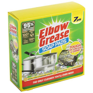 Elbow, Soap Pads, X 7, Cleaning, Pads