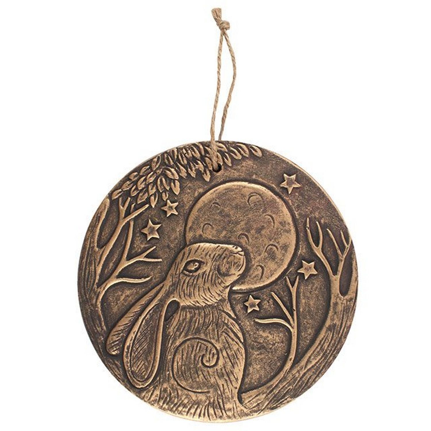 Lisa Parker Unisex Copper Something Different Hare Terracotta Plaque In - Image 2