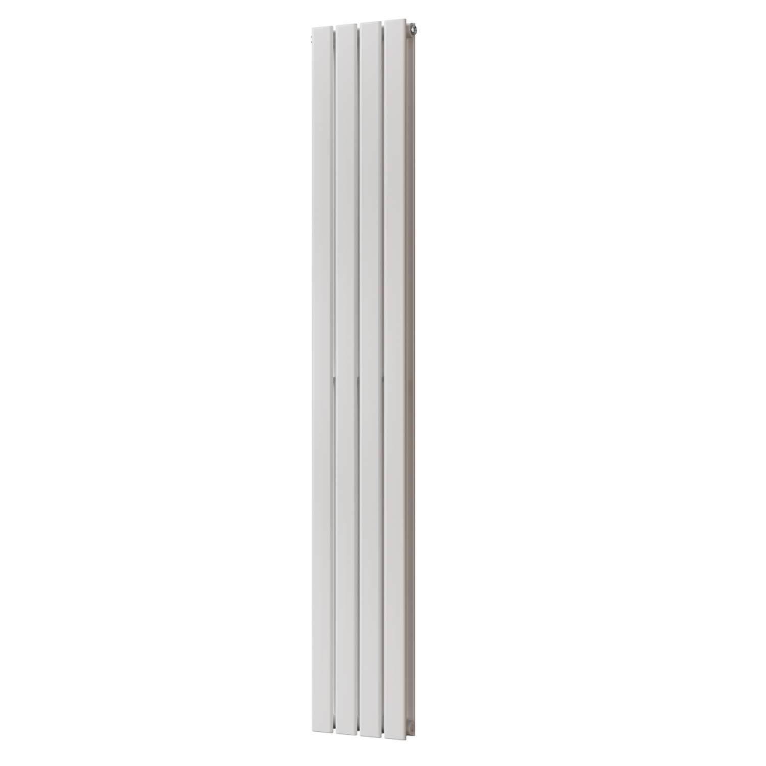 Uk Radiators Typhoon - White Vertical Radiator Double Panel - Feet Included - White / 272Mm / 1800Mm