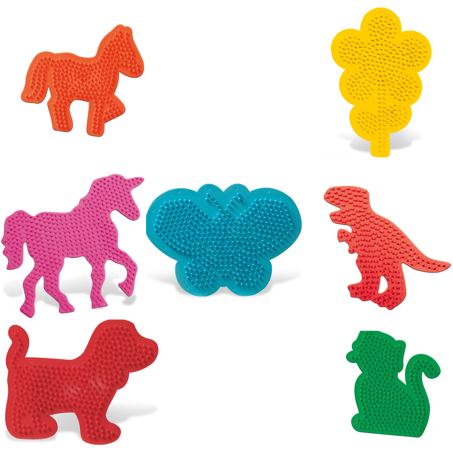 Ses Creative Iron On Beads Pegboards - Assortment - White
