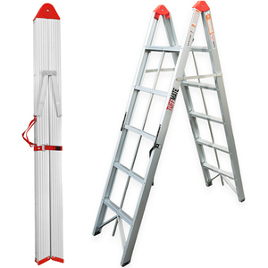 TUFFMATE Double-Sided Folding 6 Step Ladder