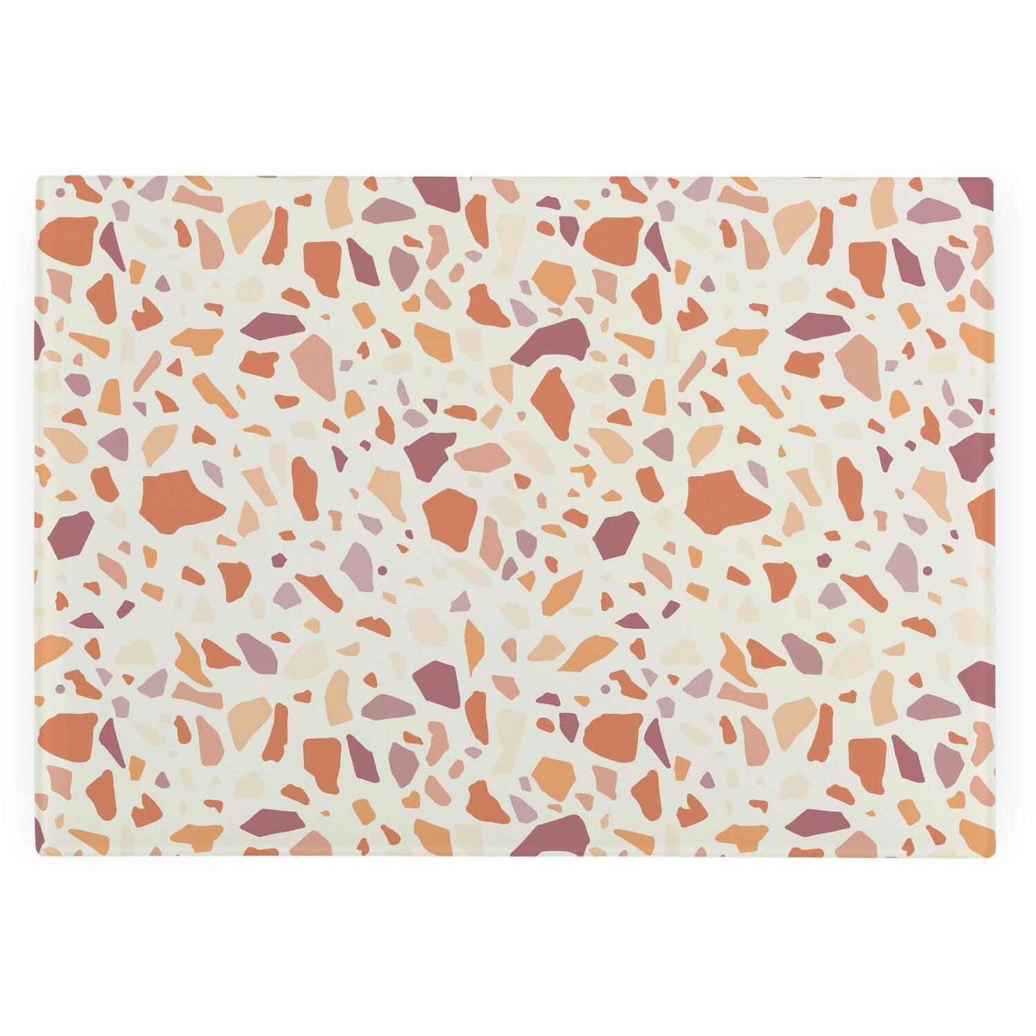 Image of Pink Terrazzo Smooth Glass Worktop Saver&hellip;