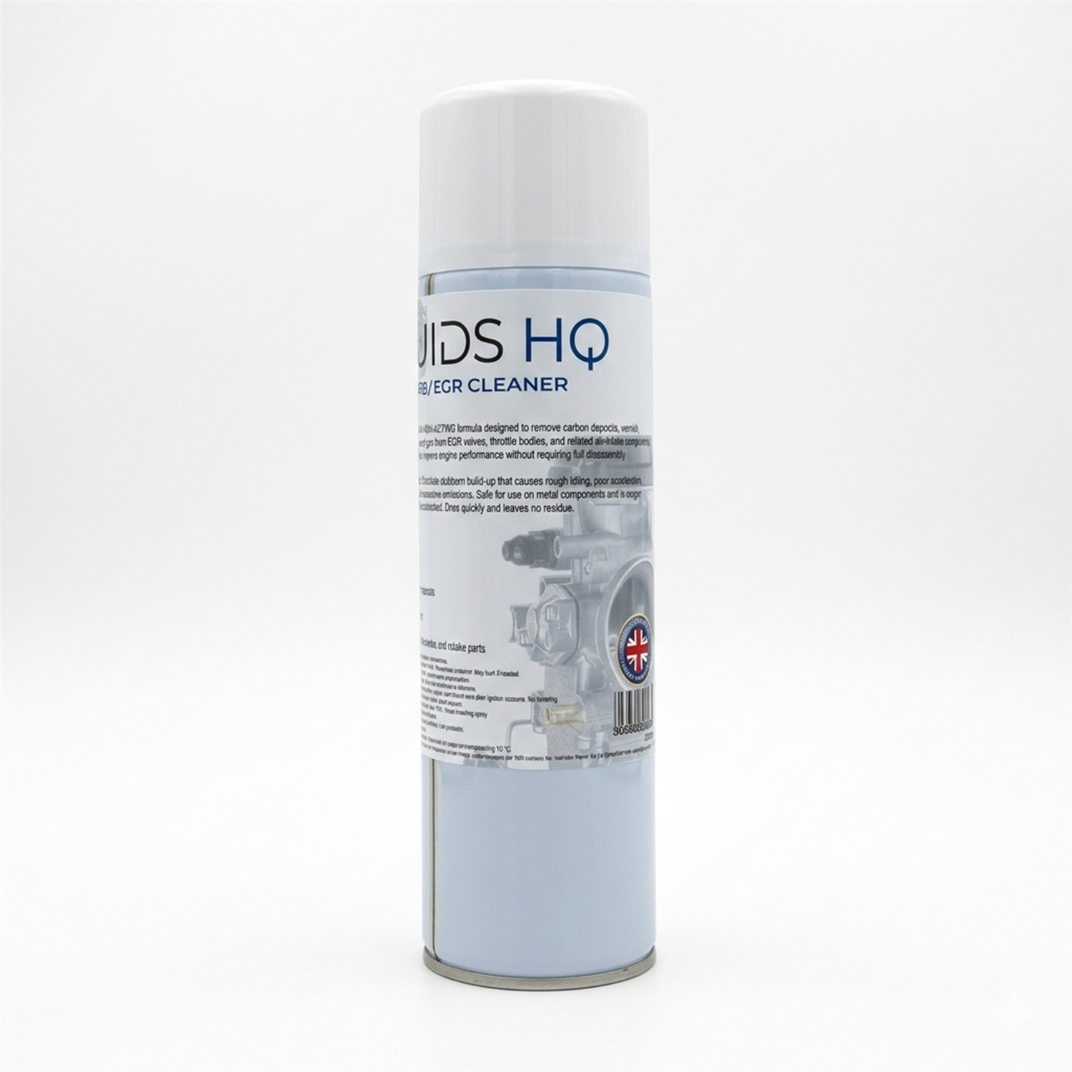 Fluidshq Carb Cleaner Carburetor & Egr Valve Cleaner Spray Carbon Intake 500Ml - White