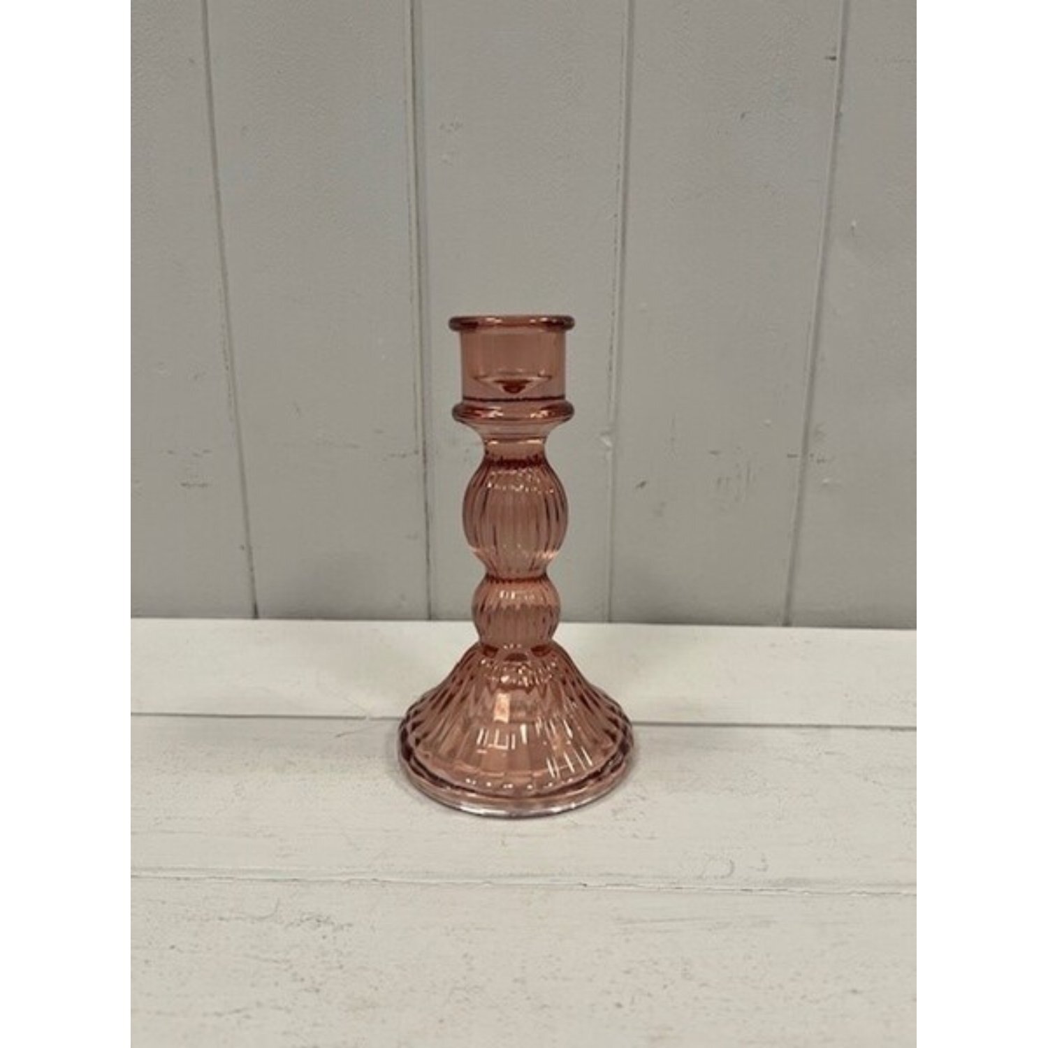 Kdmd Medium Rose Decorative Candle Holder - Rose - Image 1