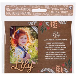 Lily Pre-personalised Child's Picture Frame