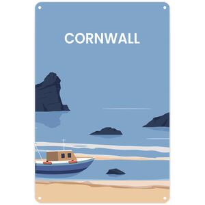 UK Destination Art Portrait Metal Wall Plaque - Home Décor Gift - Yorkshire Dales