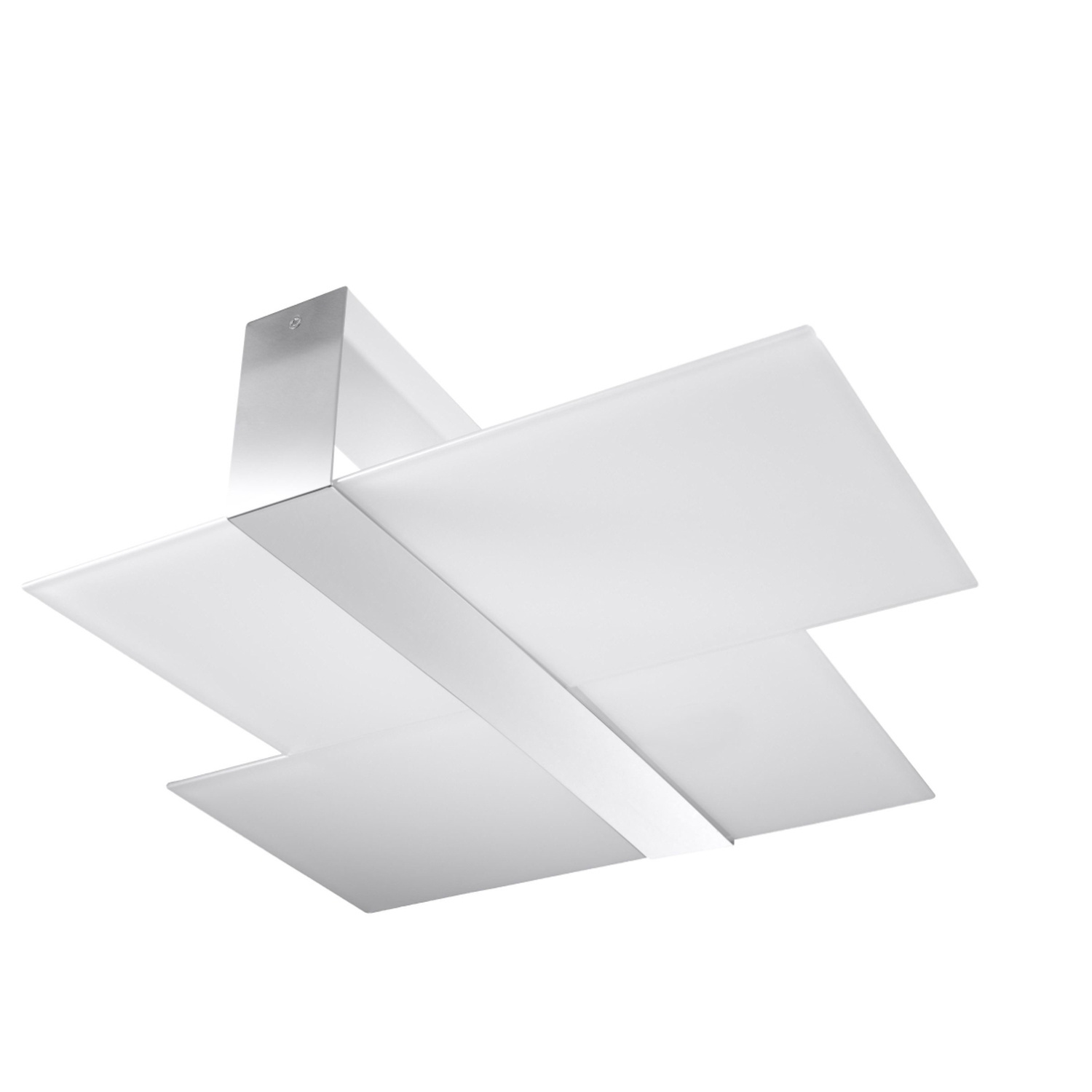 Sollux Lighting Ceiling Lamp Massimo Chrom - Chrome/White