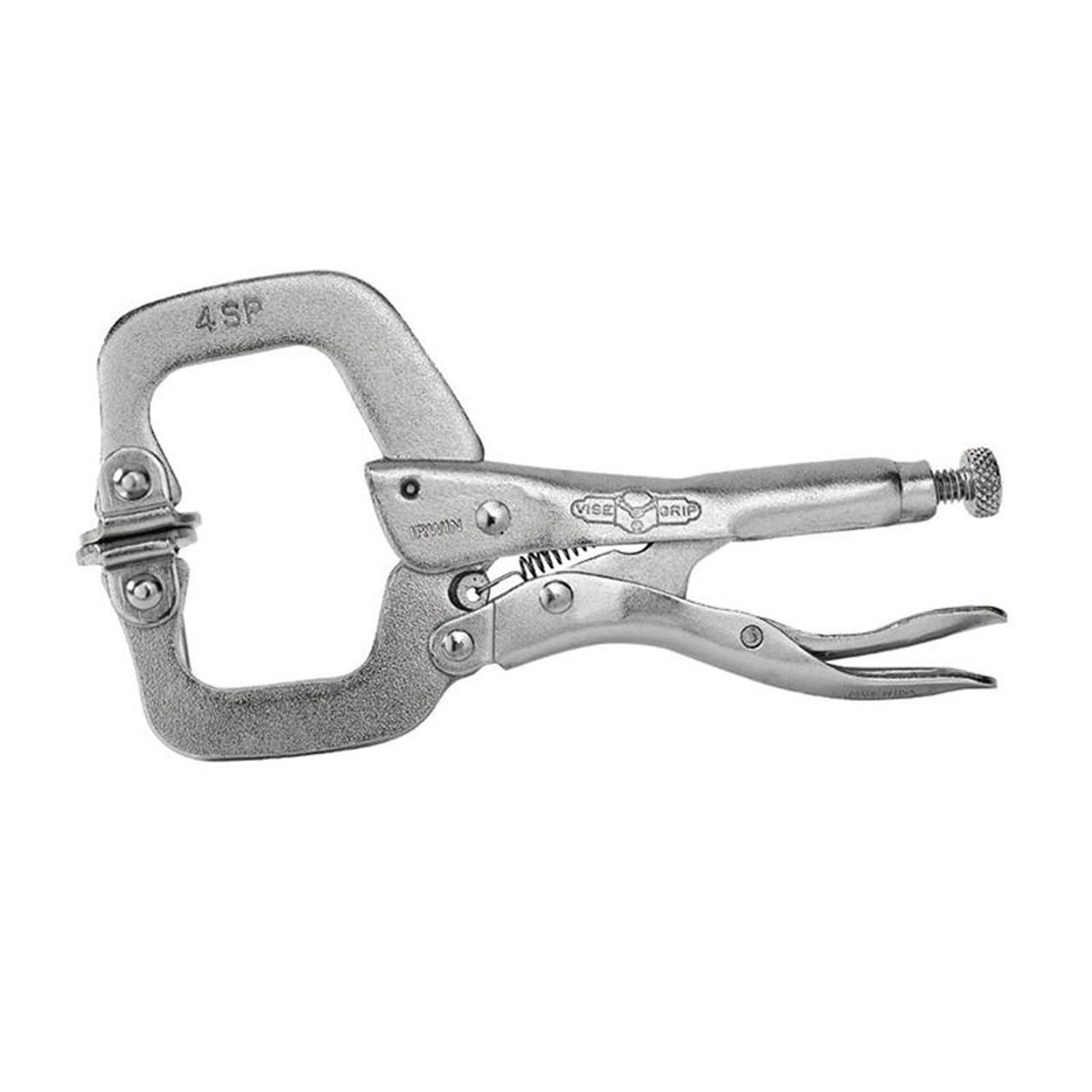 Irwin Vise-Grip Irwin Vise-Grip Locking C-Clamp Swivel Pad - Multi Colour