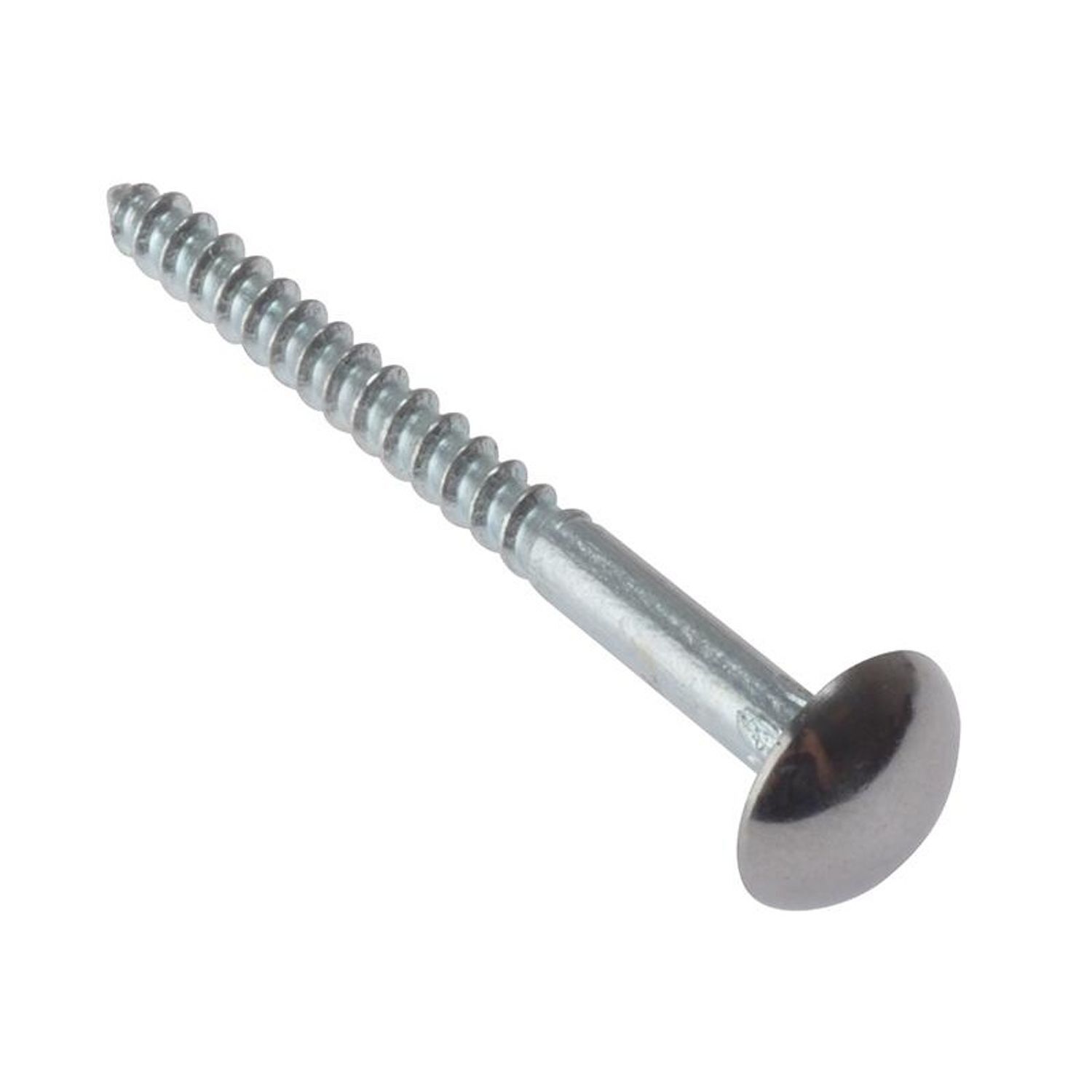 Forgefix Mirror Screws, Chrome Domed Top, Zp A - Multi Colour