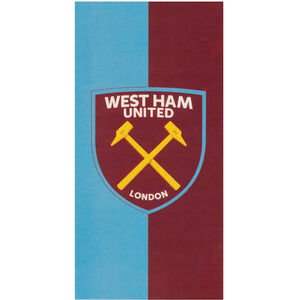 West Ham United FC Crest Beach Towel A
