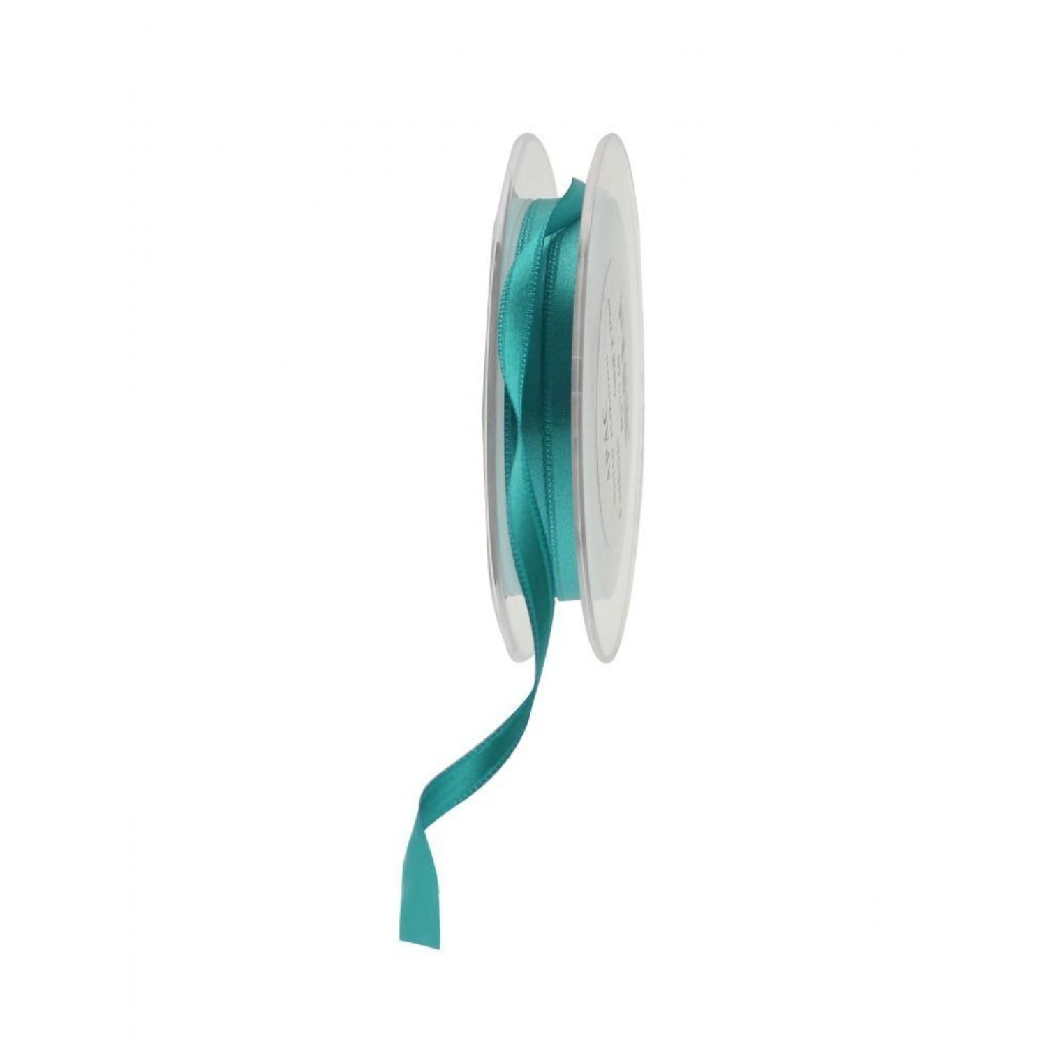 Kdmd Unisex Teal Green Satin Ribbon 6Mm 5 Pack - Image 2