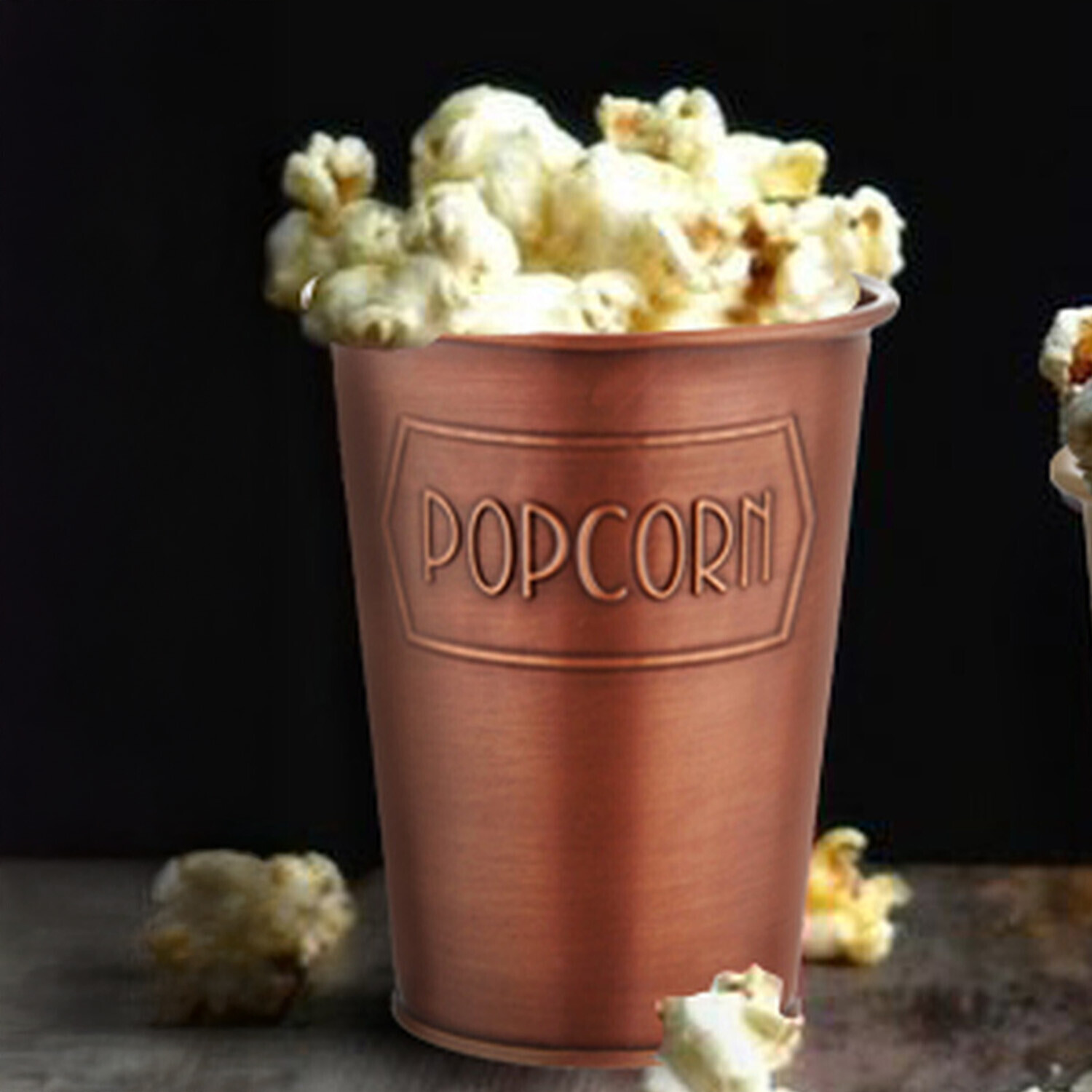 The Mia Uk The Mia Popcorn Bowl - Copper - Image 1