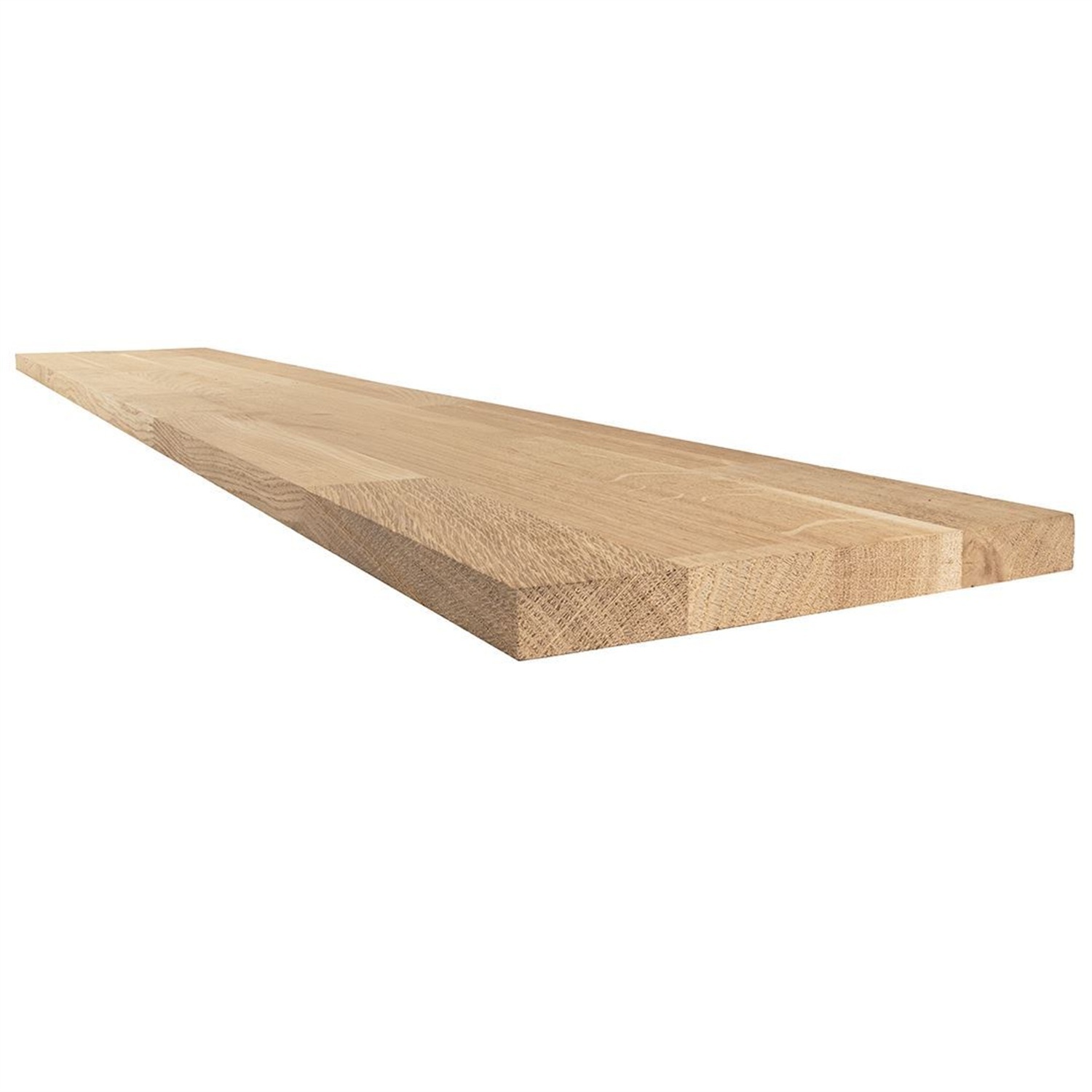Snowdon Timber Oak Furniture Board (T) 18Mm (W) 200Mm (L) 1200Mm - Brown / 3