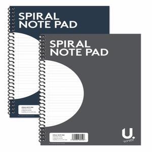 Single 20x28cm 36 Sheets Spiral Note Pad