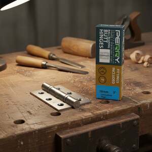 Betley Butterfly Ball Bearing Butt Hinges, Grade 7 CE Finish, Pack of 5