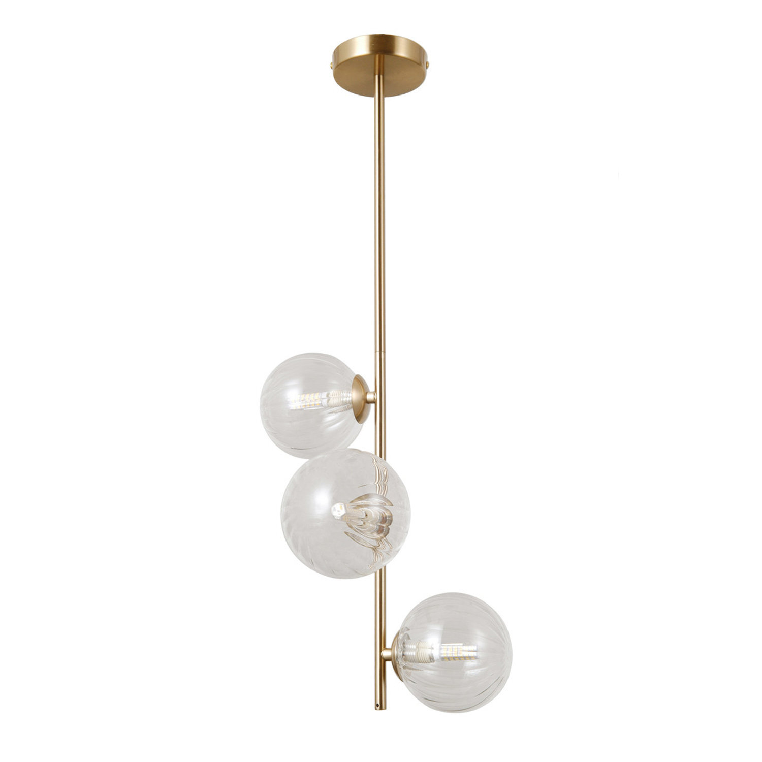 Italux Lighting Toledo Pendant Light Gold - Gold