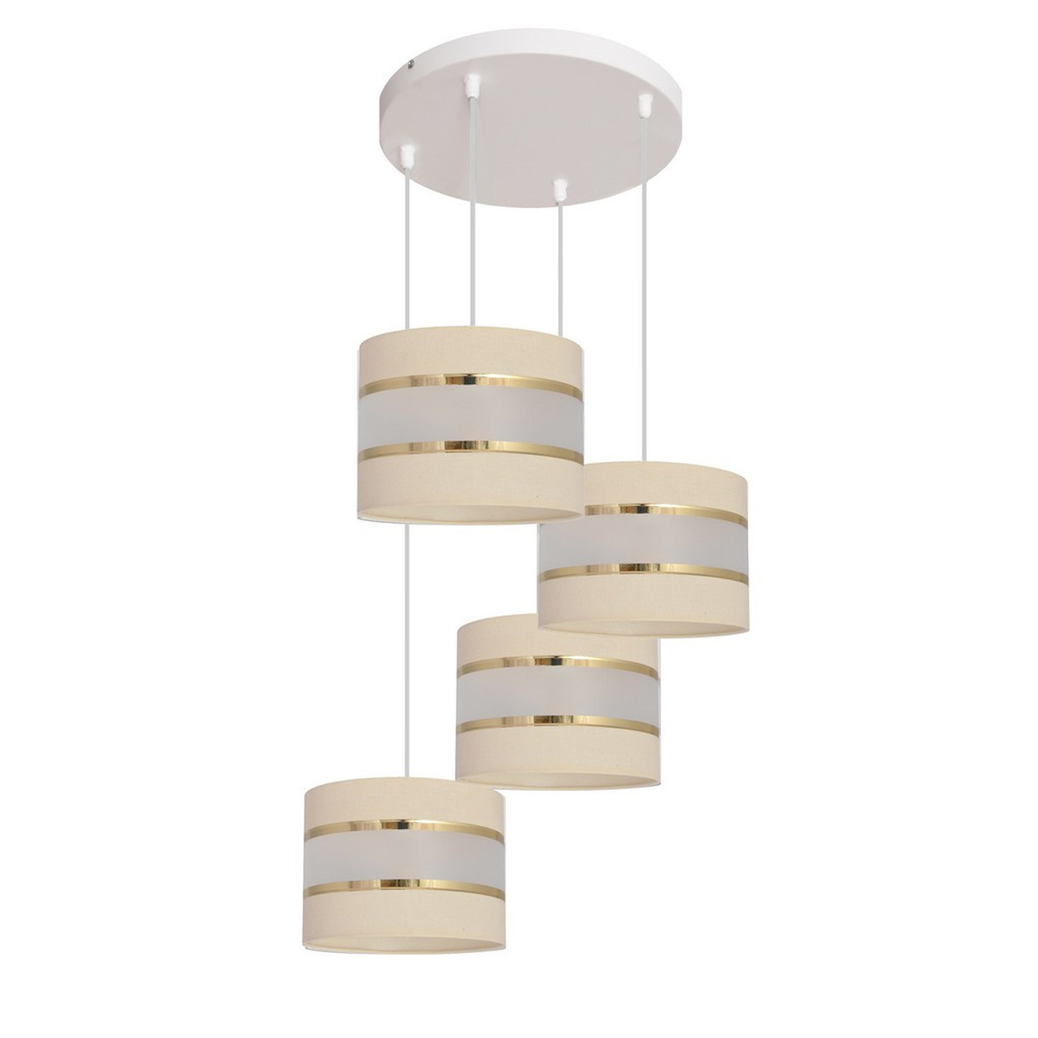 Helam Lighting Helen Pendant Light Cream