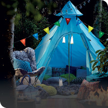 camping holiday tent