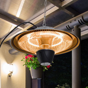 Outsunny 1500W Patio Heater Outdoor Ceiling