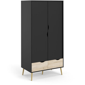 Oslo 2-Door 2-Drawer Wardrobe