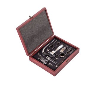 Oypla 9pc Wine Opener Accessory Gift Set with Corkscrew