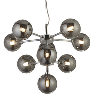 9 Light Chrome Pendant