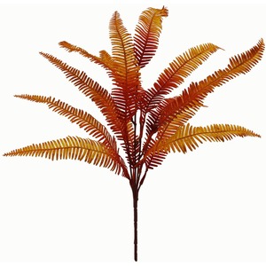 Artificial Autumn Fern Bush Plant