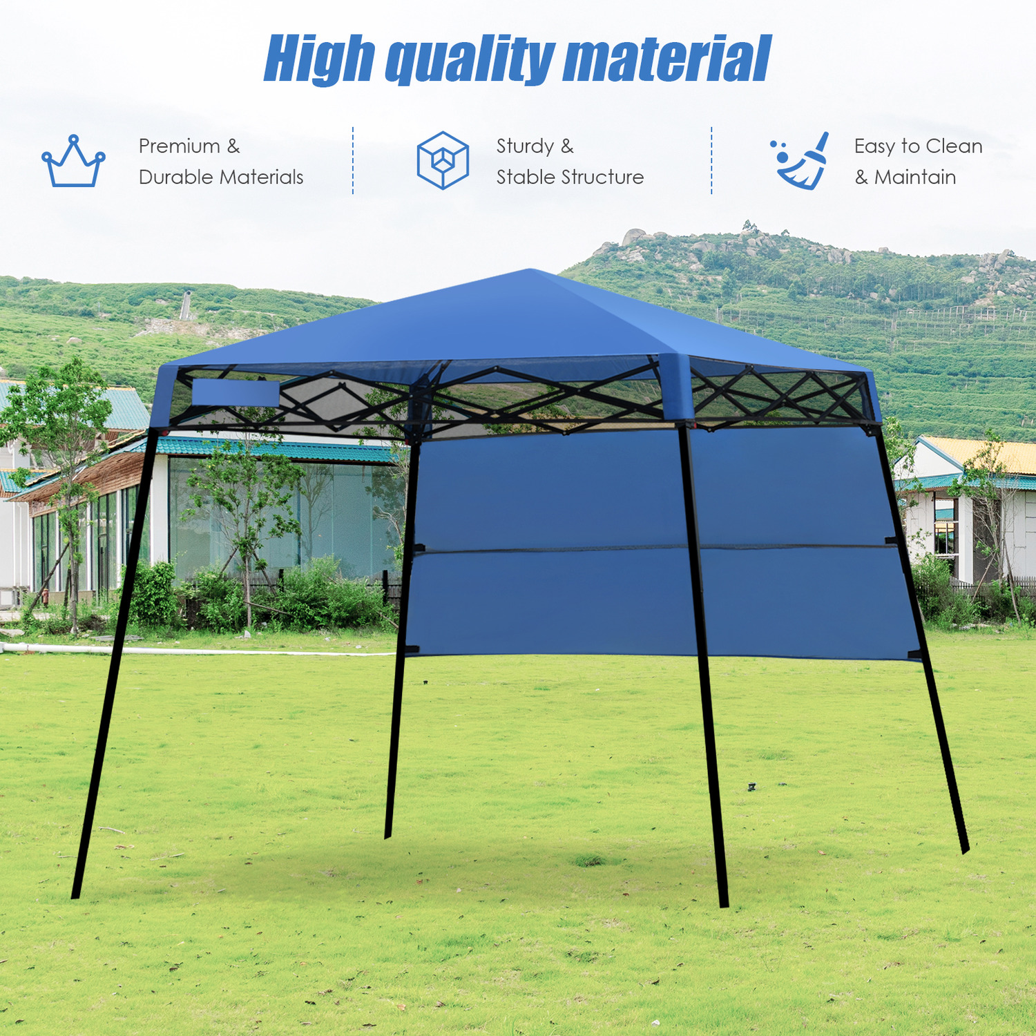 Pop-up Canopy Gazebo - Blue