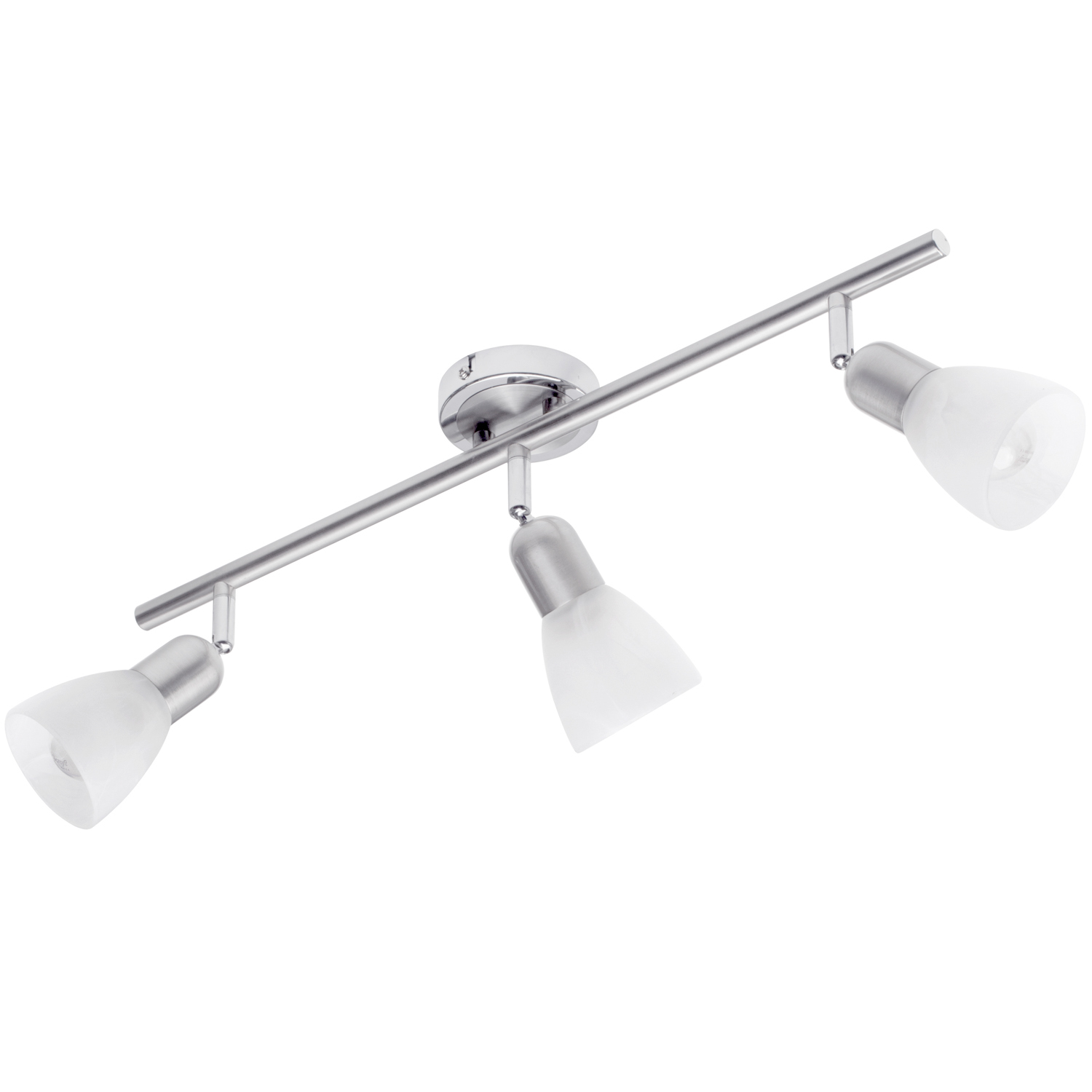 Rousse 3 Light Ceiling Spotlight Bar - Satin Nickel