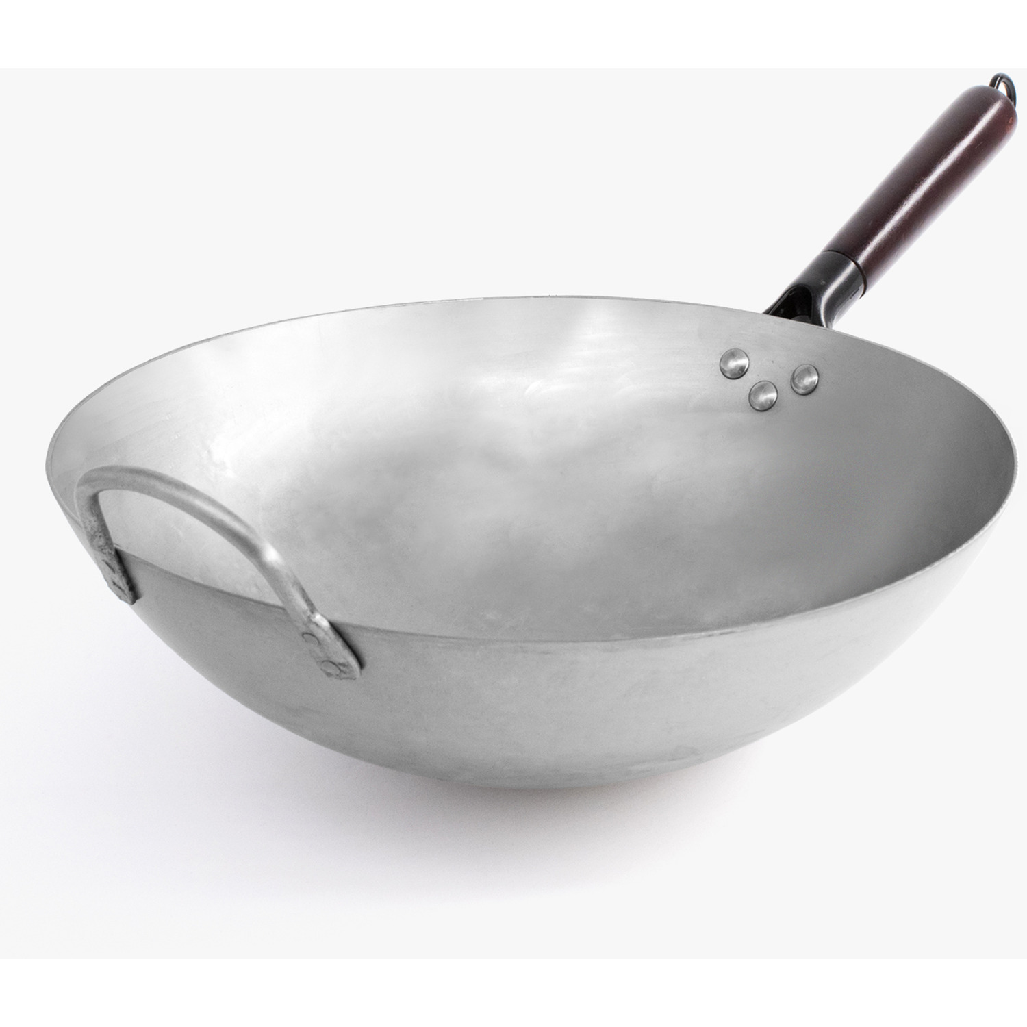 Image of Carbon Steel Wok - Silver
