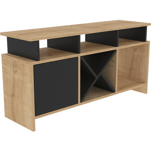 Sapphire Oak / Anthracite Auburn Modern TV Unit shot 5395709