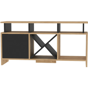 Sapphire Oak / Anthracite Auburn Modern TV Unit shot 5395711