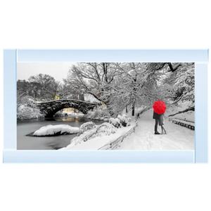 A walk in the Park 4 Glitter Liquid Wall Art Dcor